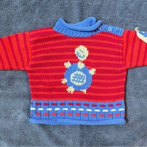 Hanna Anderson Turtle Sweater